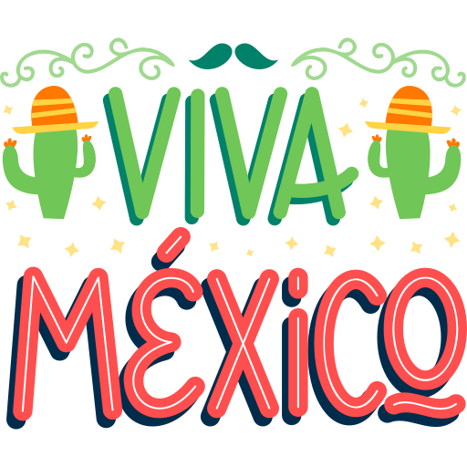 Viva Mexico' Sticker