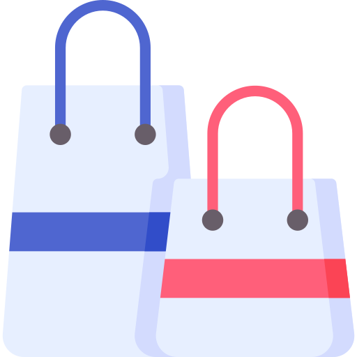 bolsas de compra icono gratis