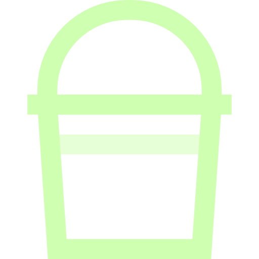 Bucket free icon
