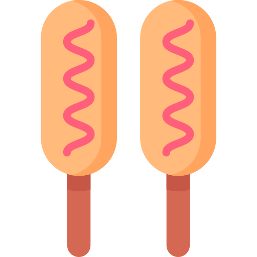 corndog icono gratis