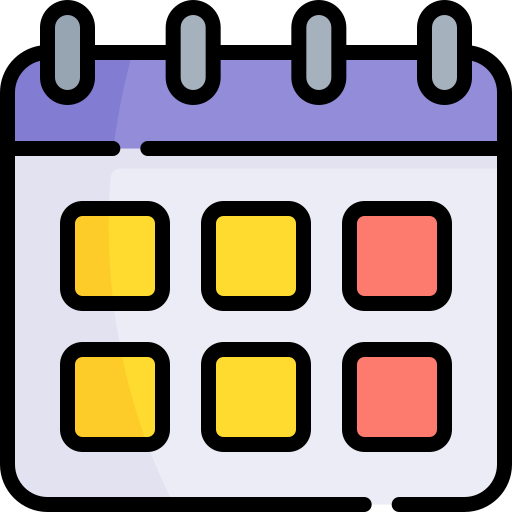 달력 무료 아이콘