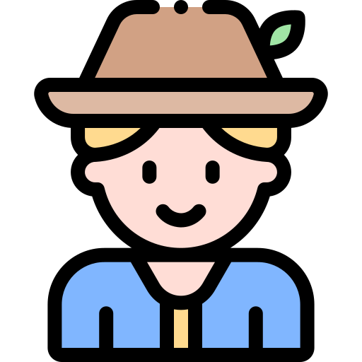 Gardener Detailed Rounded Lineal color icon