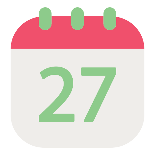 Calendar date Generic Flat icon