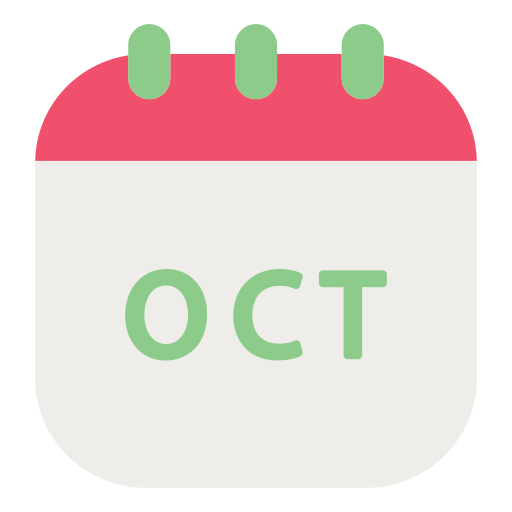 octubre icono gratis