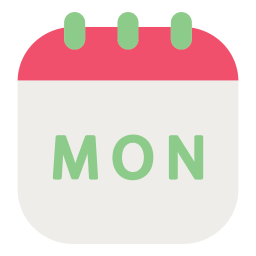 Monday - free icon