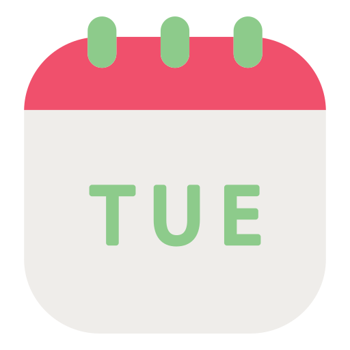 Tuesday Generic Flat icon