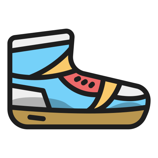 zapatillas icono gratis