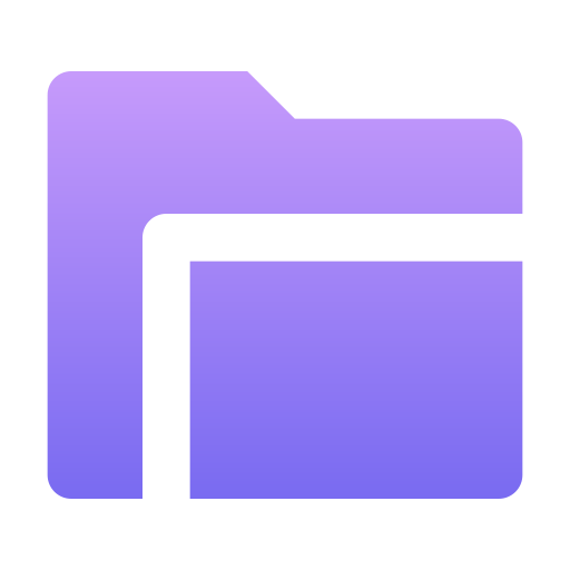 Folder Generic Flat Gradient icon