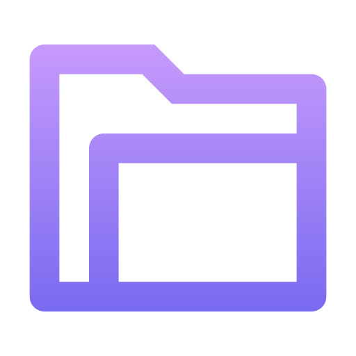 Folder Generic Gradient icon