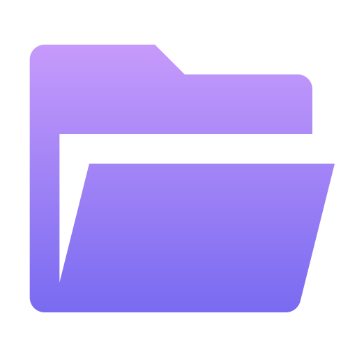 Open folder - free icon