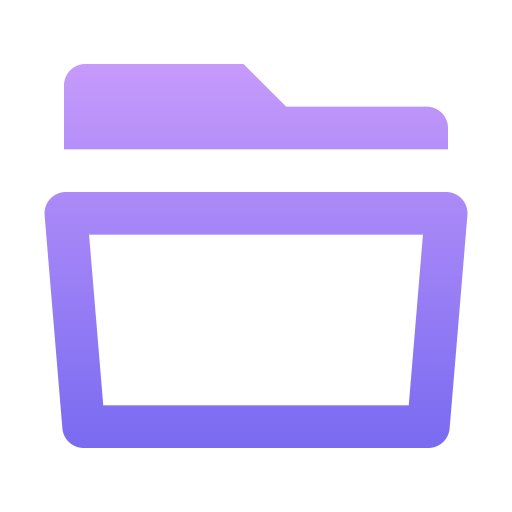 Folder Generic Gradient Icon