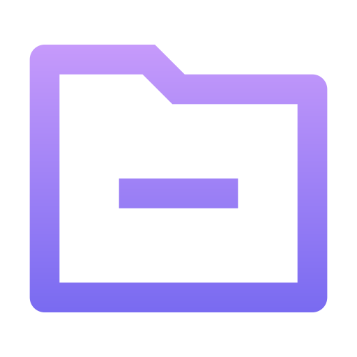 Folder Generic Gradient icon