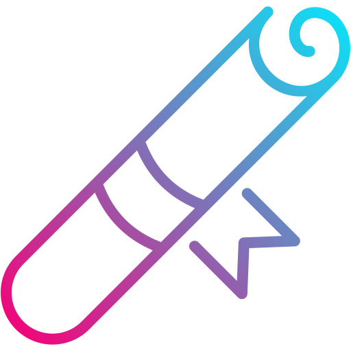 Certificate free icon