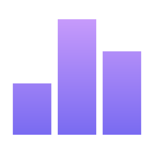 gráfico de barras icono gratis