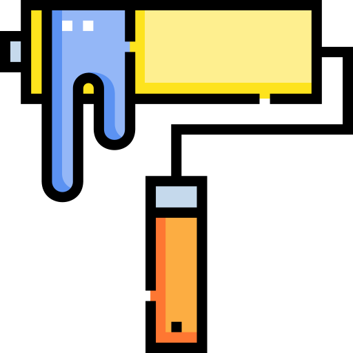 Paint roller free icon