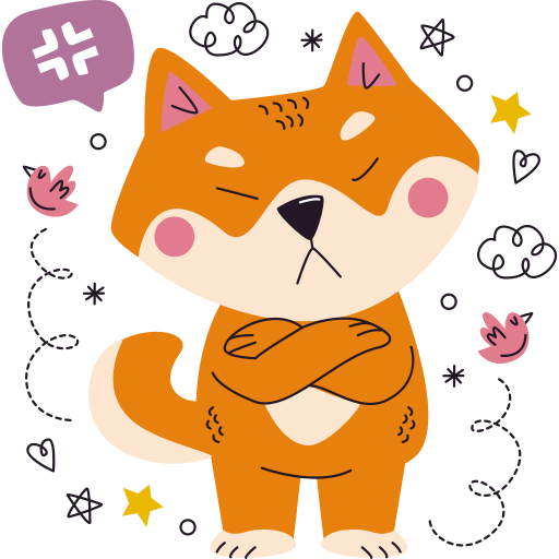 Shiba inu free sticker Shiba inu free sticker