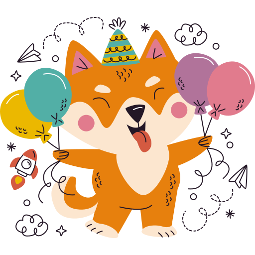 Shiba inu free sticker Shiba inu free sticker