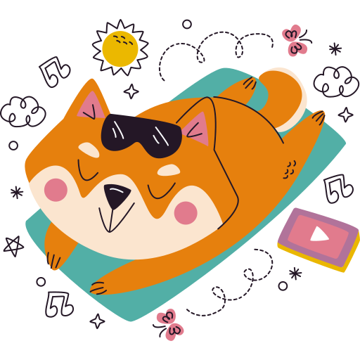 Shiba inu free sticker Shiba inu free sticker