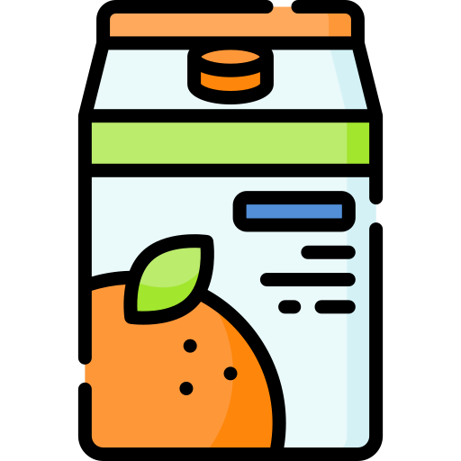 Orange juice Special Lineal color icon