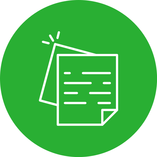 papel blanco icono gratis