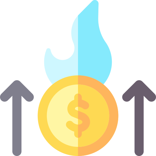 Oil and gas free icon