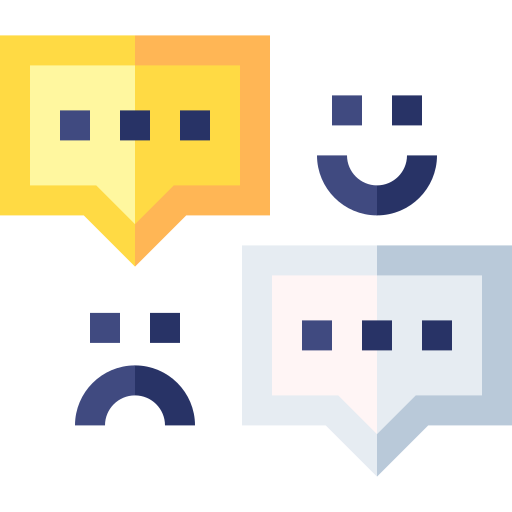 opiniones icono gratis