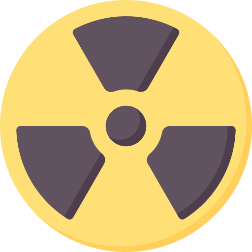 radiación icono gratis