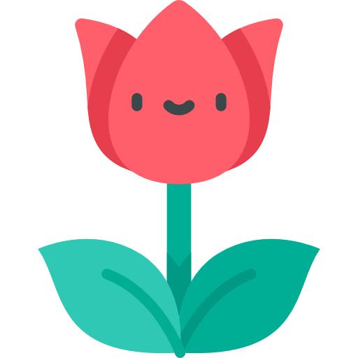 Tulip Kawaii Flat icon