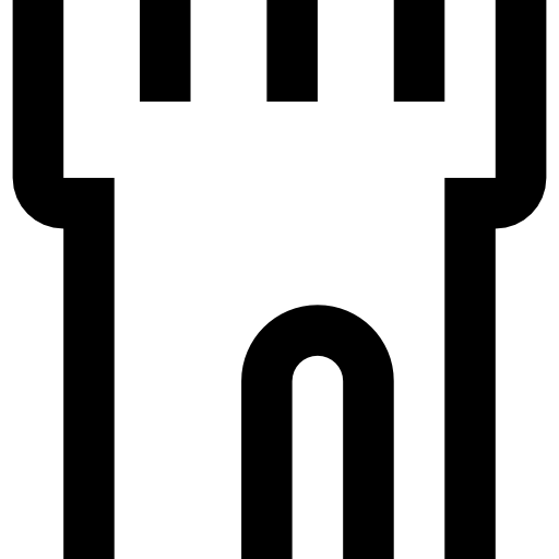 castillo icono gratis