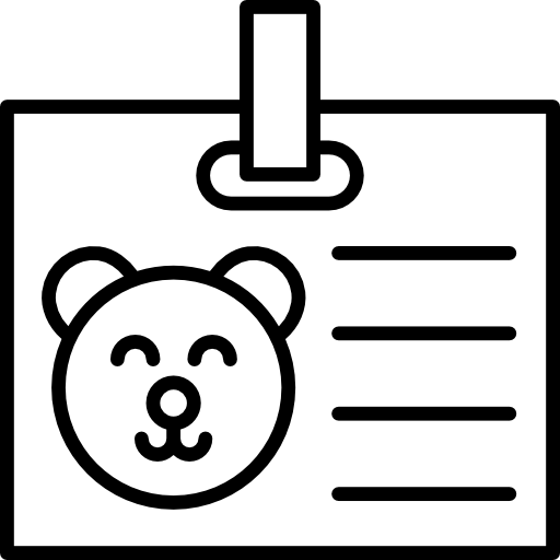 carteira de identidade grátis ícone