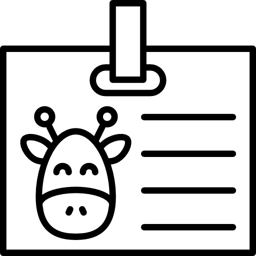 carteira de identidade grátis ícone