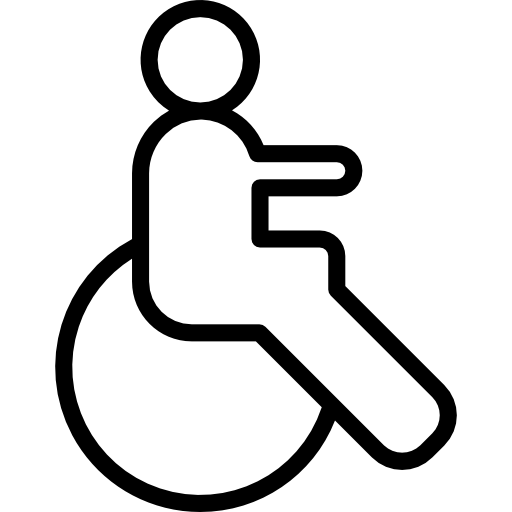 Disability free icon