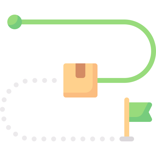 entrega icono gratis