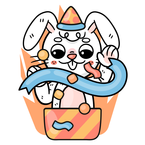 Birthday free sticker