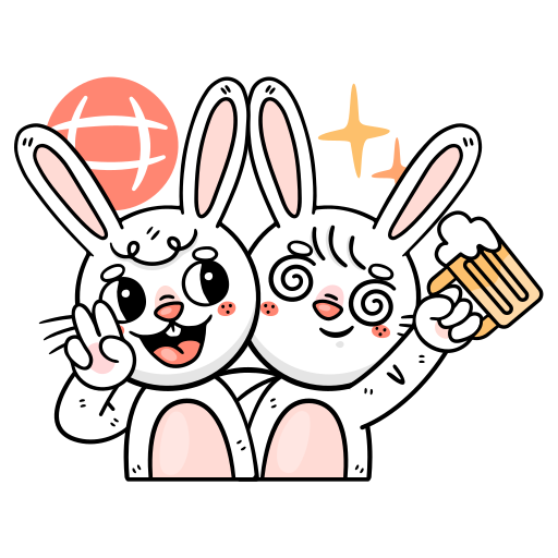 Party free sticker