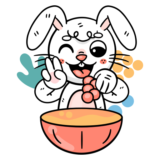 Party free sticker