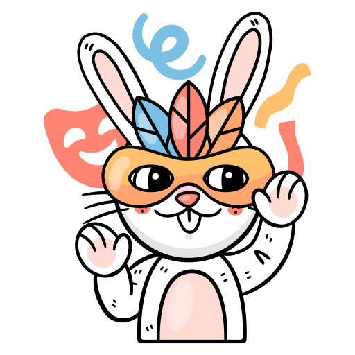 Party free sticker