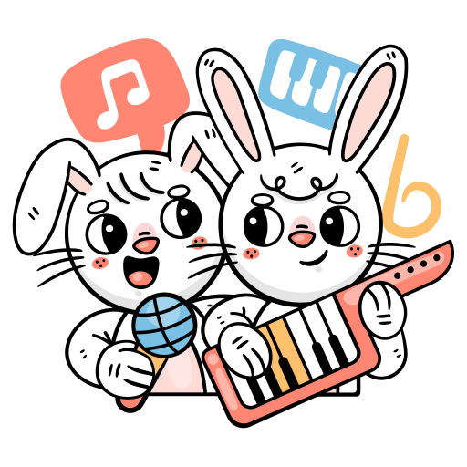 Party free sticker