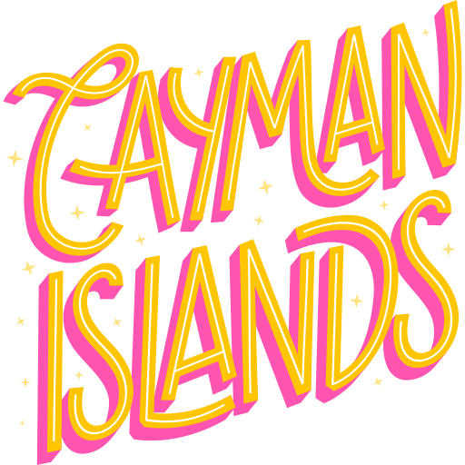 islas caimán gratis sticker