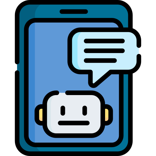 bot conversacional icono gratis