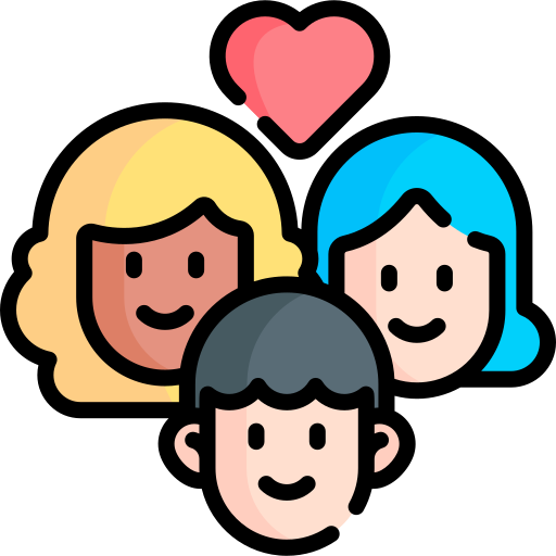 Polyamory Special Lineal color icon