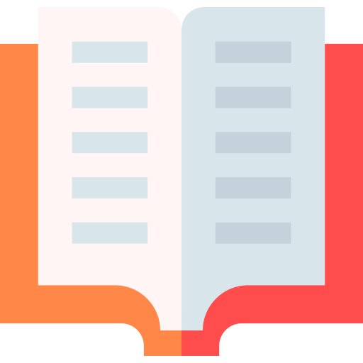 Book Basic Straight Flat icon