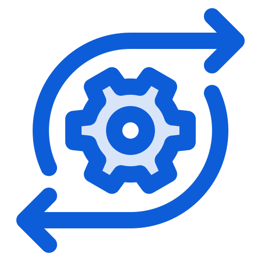 Process Generic Blue icon