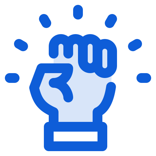 Motivation Generic Blue icon