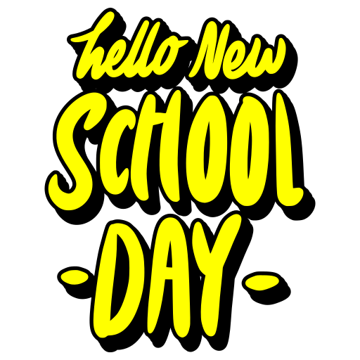 Back to school free sticker Back to school free sticker