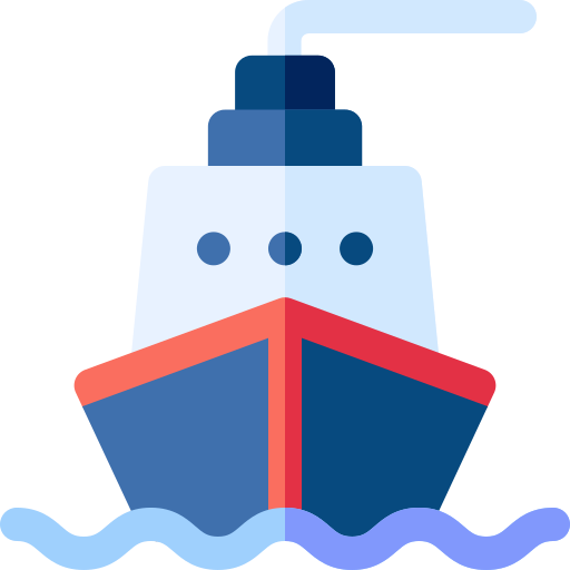 Ferry Basic Rounded Flat icon