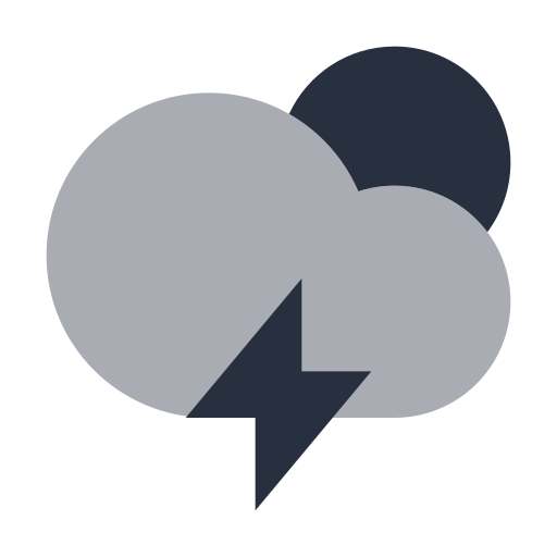 Cloudy night free icon