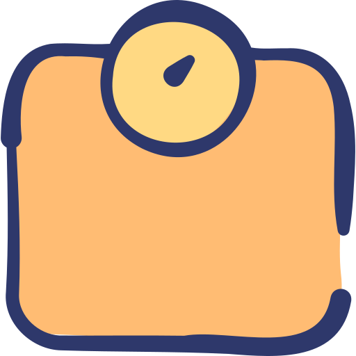 Weight scale free icon Weight scale free icon