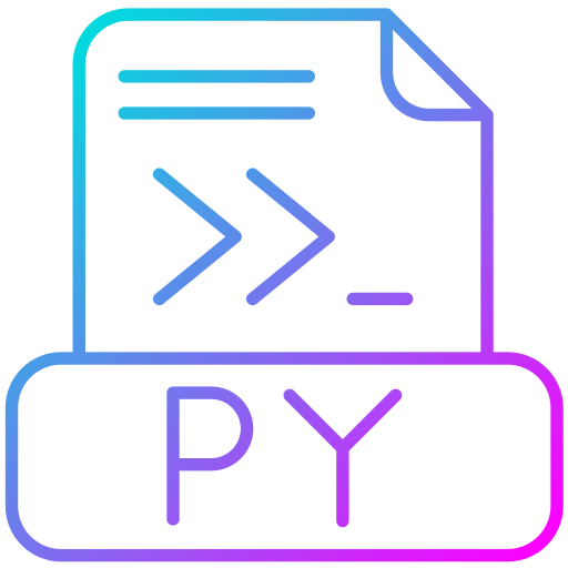 archivo de python icono gratis