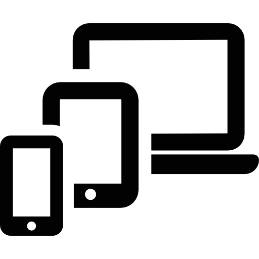 ordinateur portable, tablette et téléphone avec écrans vierges 964177 Art  vectoriel chez Vecteezy